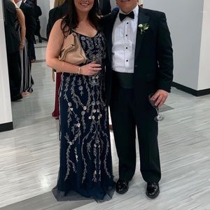 Adrianna Papell sequin dress